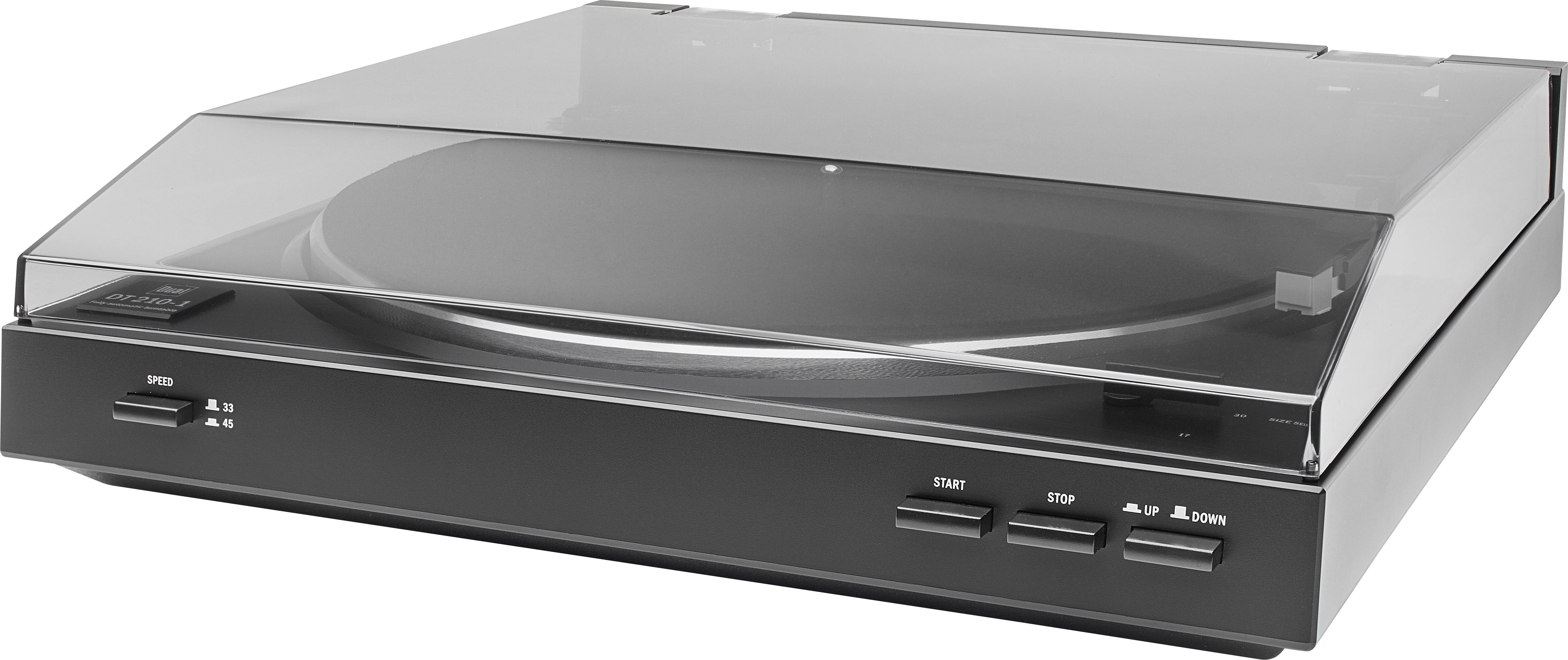 Dual DT 210-1 USB USB turntable Belt drive Black