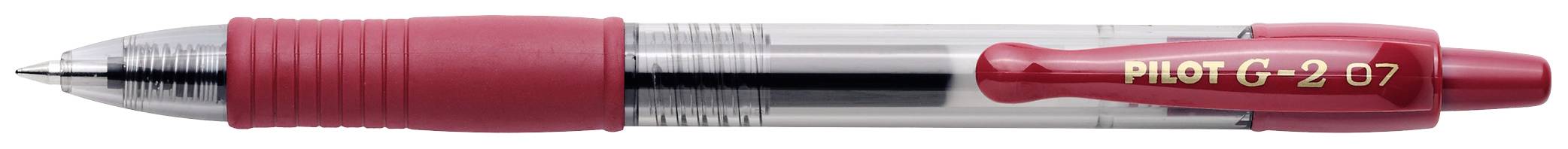 Pilot Gel roller ball pen G-2 Red 0.4 mm
