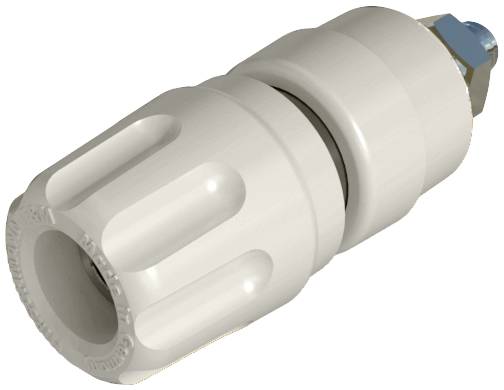 SKS Hirschmann PKI 10 A Pole terminal White 35 A