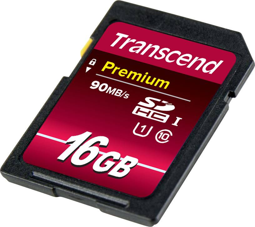 Transcend Premium 400 SDHC card Industrial 16 GB Class 10, UHS-I