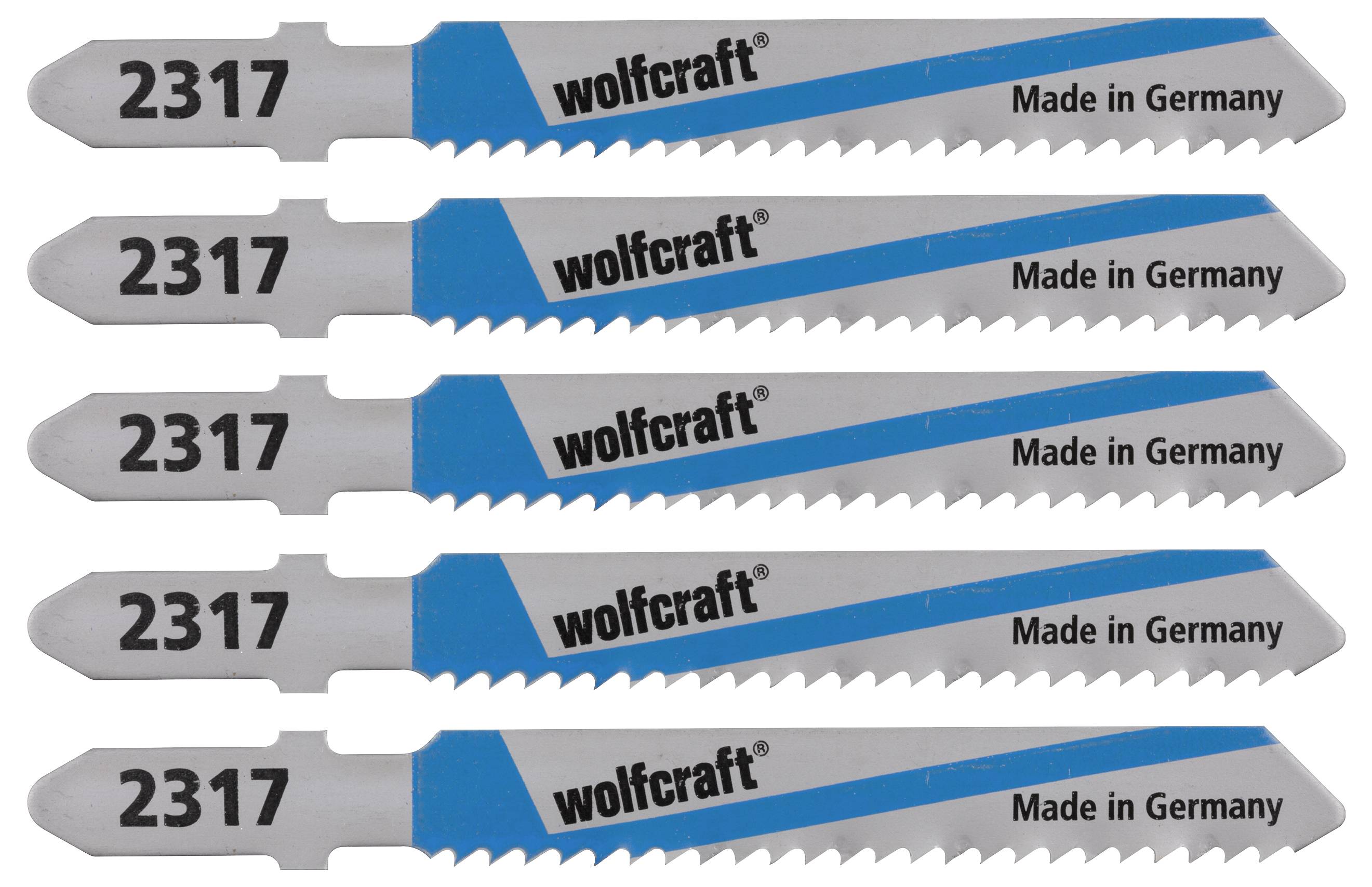 Wolfcraft 2367000 Jigsaw Blades 5 pc(s)