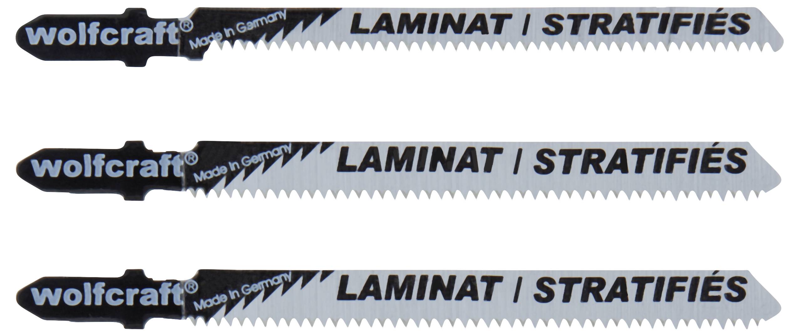 Wolfcraft 2379000 Jigsaw Blades 3 pc(s)