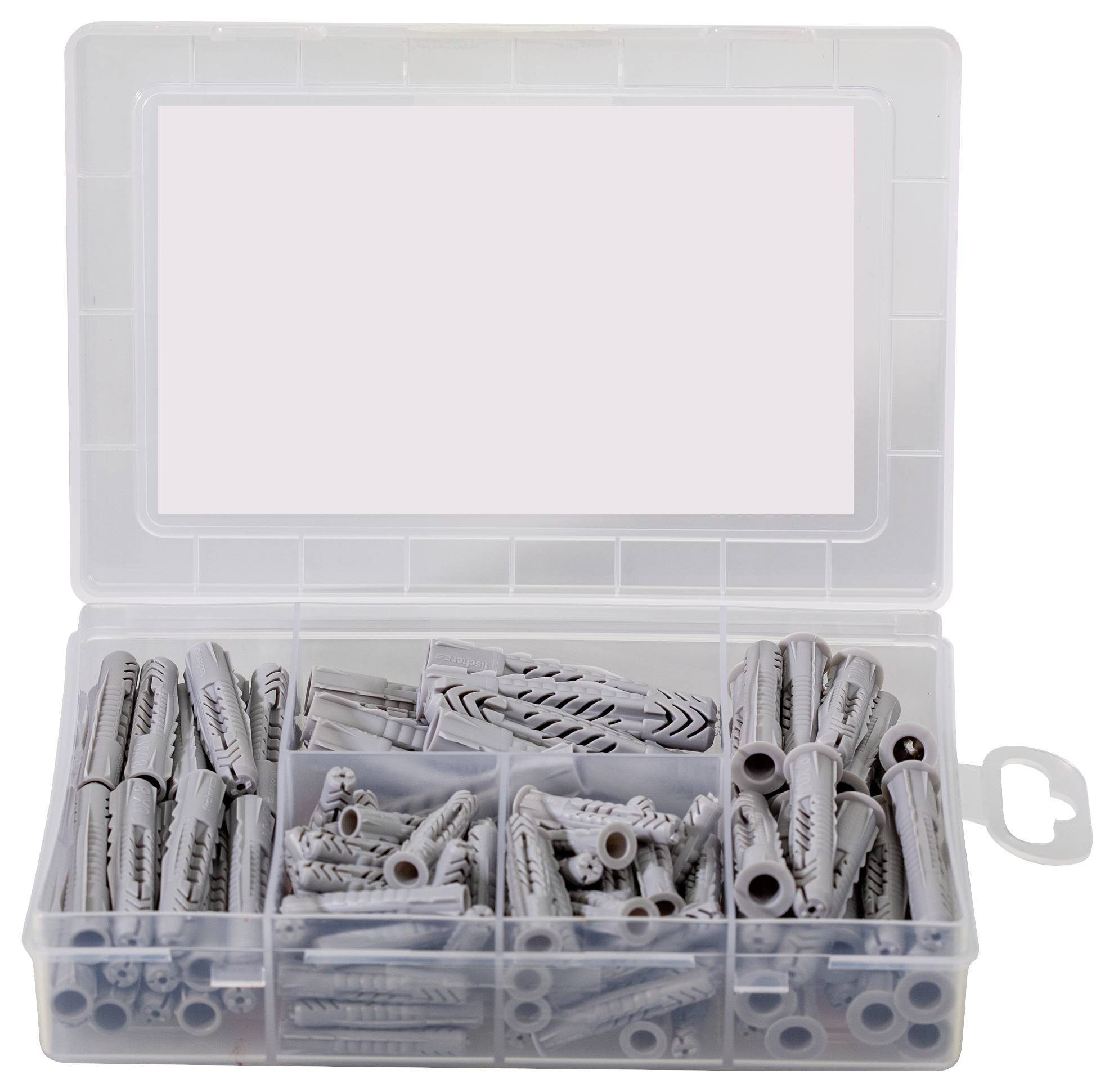 Fischer 513893 Meister-Box UX/UX R Dübel-Sortimentsbox 110 Parts