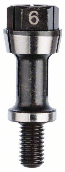 Chuck with clamping nut, 6 mm, suitable for CCS 16 Bosch Accessories 1608570043 Diameter 6 mm