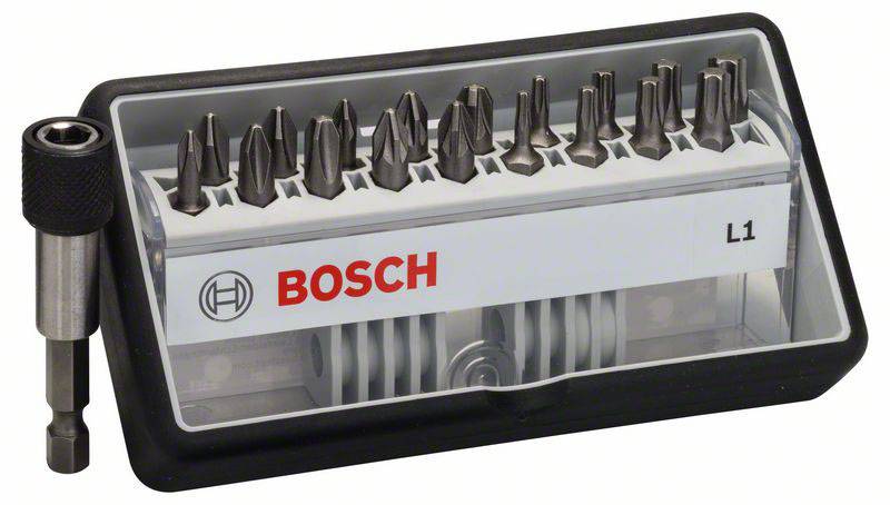 Bosch Accessories Robust Line 2607002567 Bit set 19-piece Phillips, Pozidriv, Star