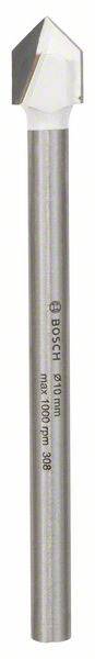 A silver drill bit with a conical head, suitable for precision drilling. Inscription shows the diameter of 6 mm and the brand.