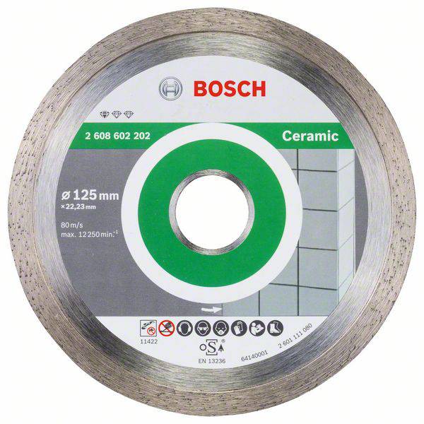 Bosch Accessories 2608602202 Diamond cutting disc Diameter 125 mm 1 pc(s)
