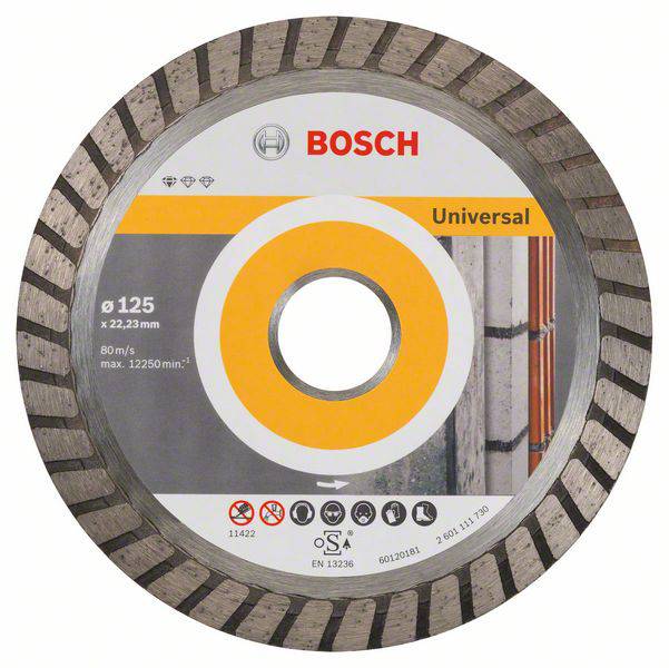 Bosch Accessories 2608602394 Diamond cutting disc Diameter 125 mm 1 pc(s)