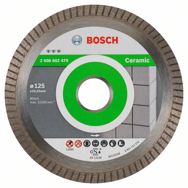 Bosch Accessories 2608602479 Diamond cutting disc Diameter 125 mm 1 pc(s)