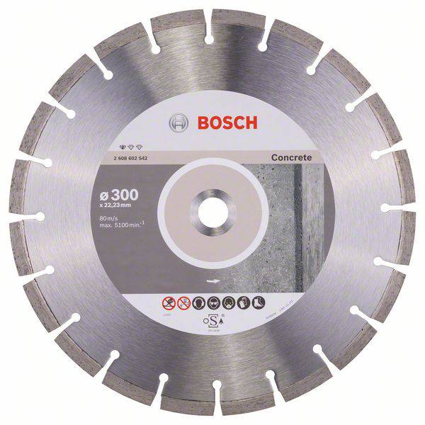 Bosch Accessories 2608602542 Diamond cutting disc Diameter 300 mm 1 pc(s)