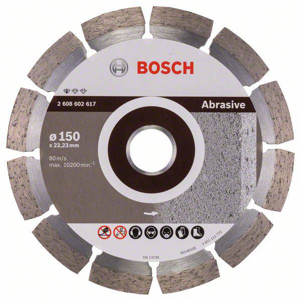Bosch Accessories 2608602617 Diamond cutting disc Diameter 150 mm 1 pc(s)