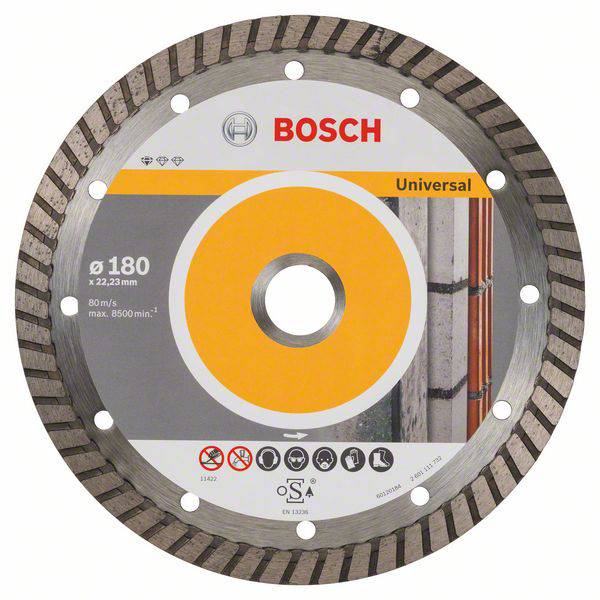 Bosch Accessories 2608603251 Diamond cutting disc Diameter 180 mm 10 pc(s)