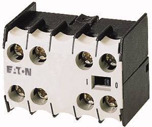 An Eaton electrical switch in black and white with six screw terminals and a '1-0' marking for on/off.