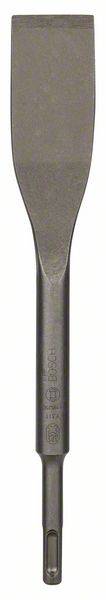 Metal point chisel, suitable for demolition work and removing plaster or tiles.