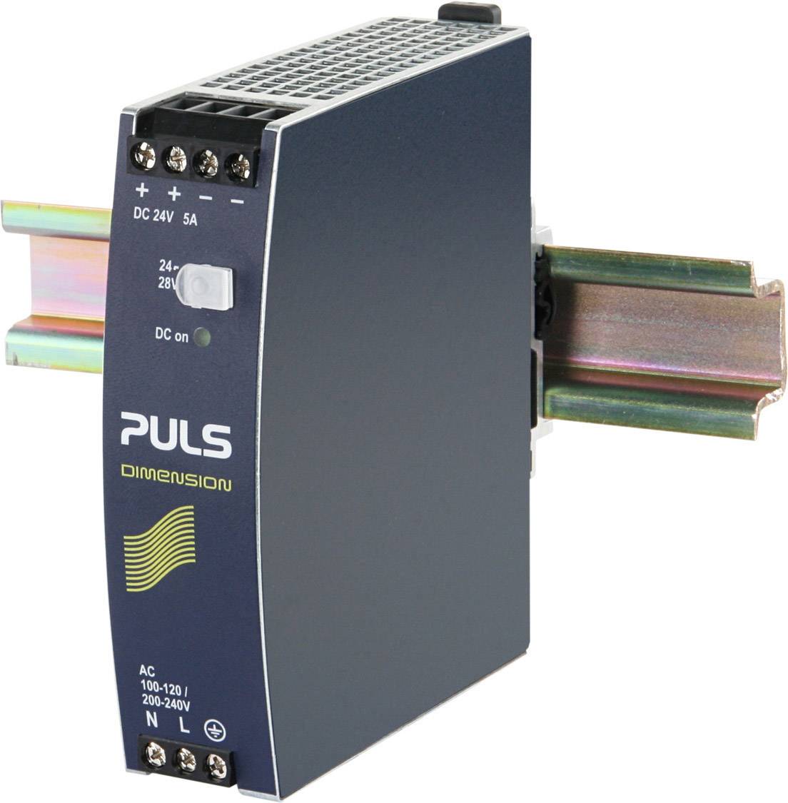 PULS CS5.241 Rail mounted PSU (DIN) 24 V DC 5 A 120 W No. of outputs:1 x Content 1 pc(s)
