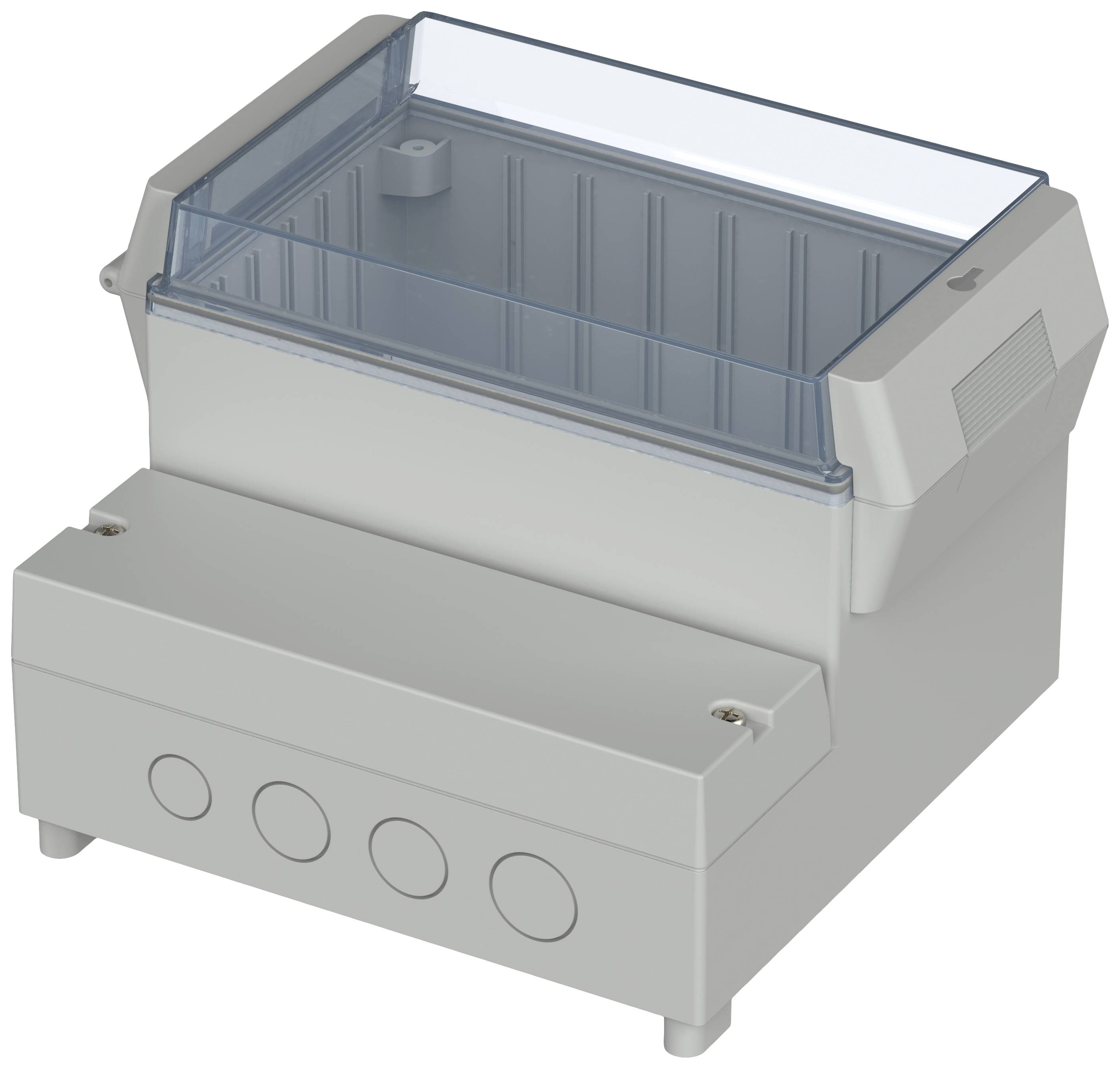 Bopla REGLOCARD RCP 1700 Wall-mount enclosure 166 x 161 x 121 Acrylonitrile butadiene styrene, Polycarbonate (PC) Light grey