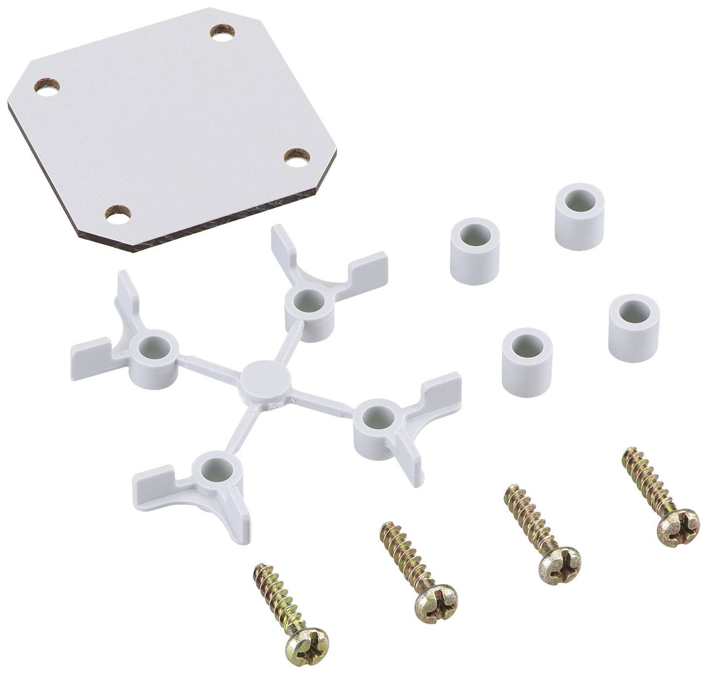 Spelsberg 19500101 TK MPI-77 TK Mounting Plate For Plastic Casing (L x W) 45 mm x 45 mm Insulation material HP Melamin-Phenol