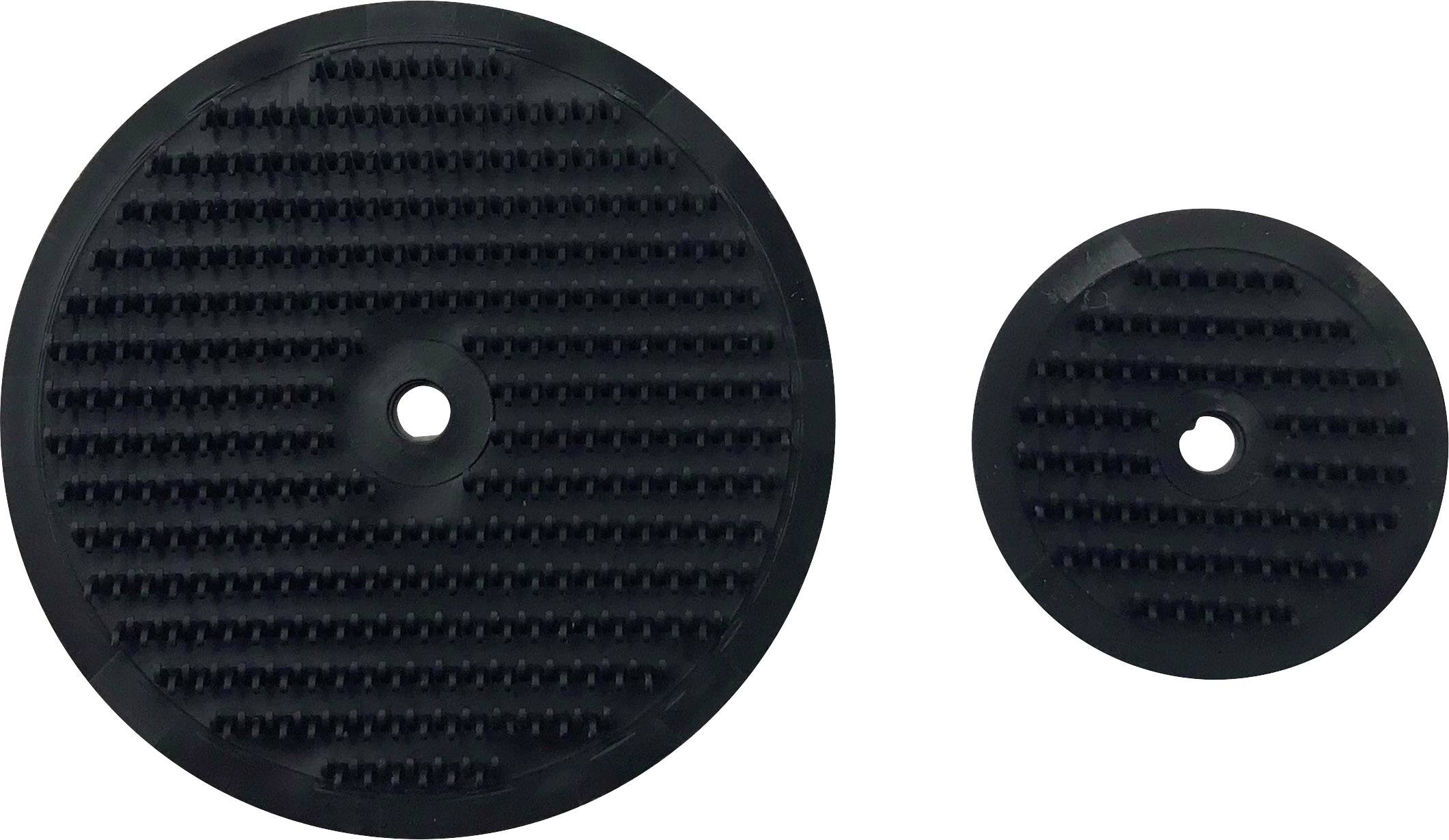 FASTECH® 703-330-Bag Mount screw-on Loop pad Black 4 pc(s)