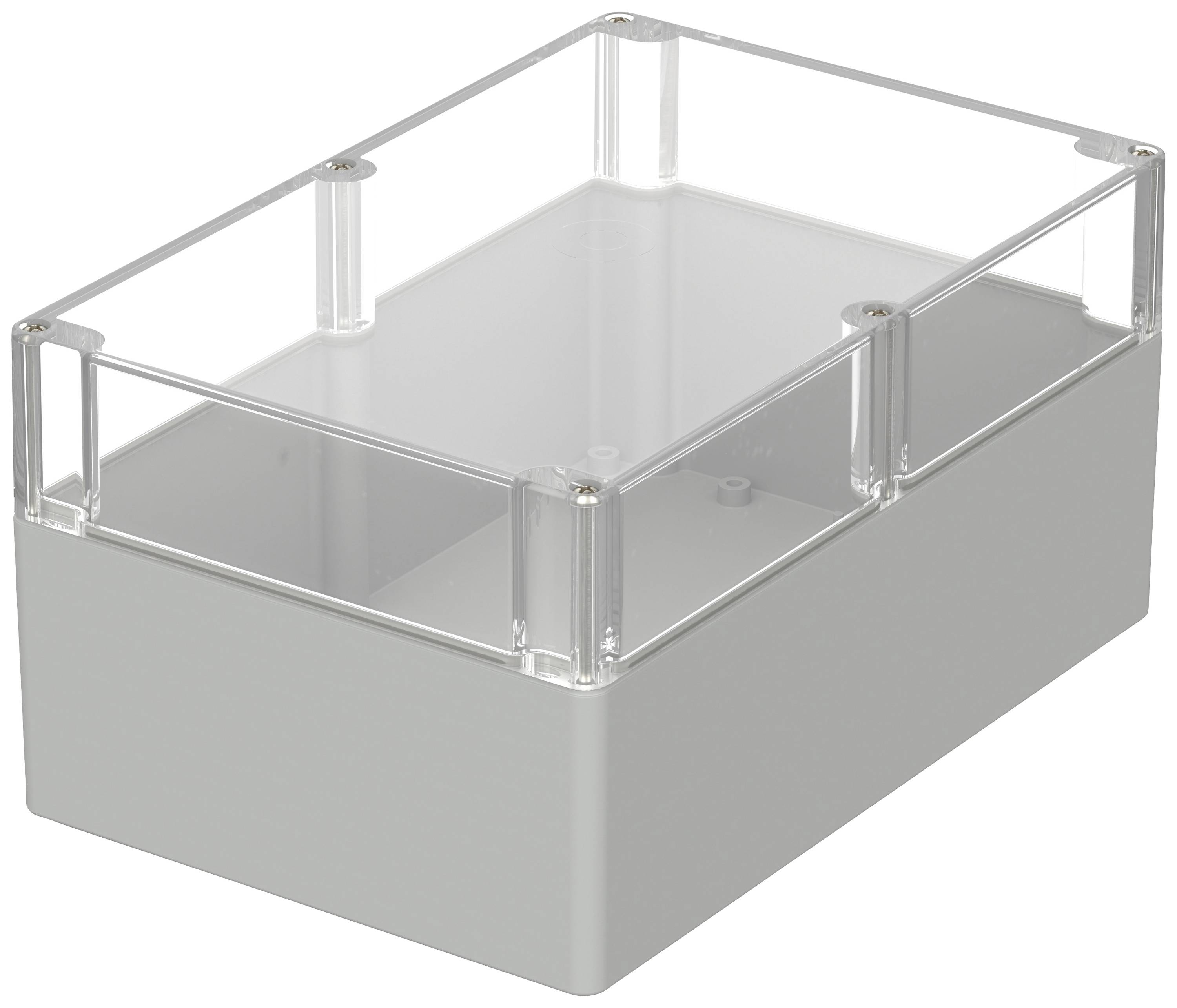 Bopla EUROMAS M 243 G 02243100 Industrial-grade casing 240 x 160 x 120 Polycarbonate (PC) Grey-white (RAL 7035) 1 pc(s)