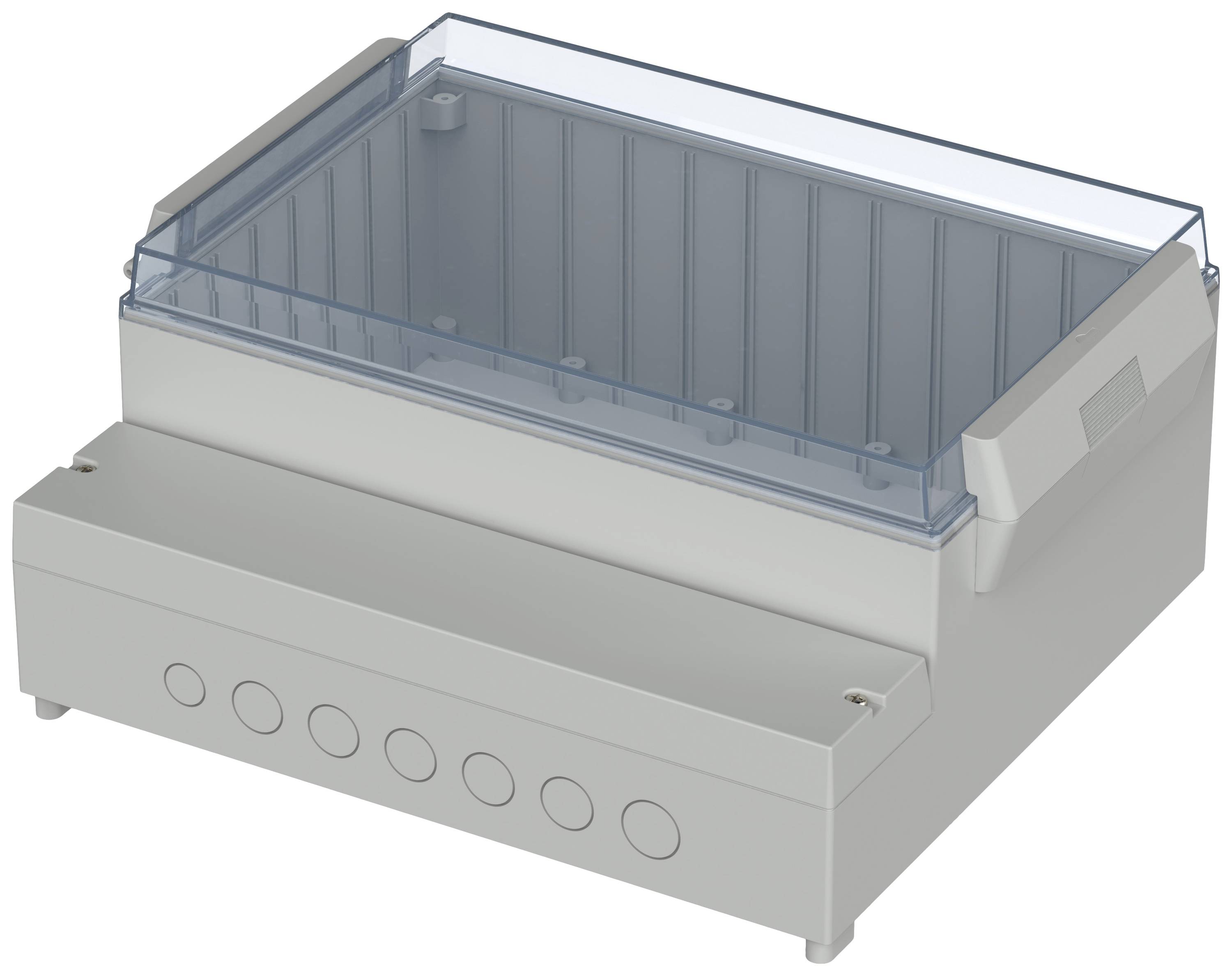 Bopla REGLOCARD RCP 3100 Wall-mount enclosure 296 x 261 x 132.5 Acrylonitrile butadiene styrene, Polycarbonate (PC) Light grey