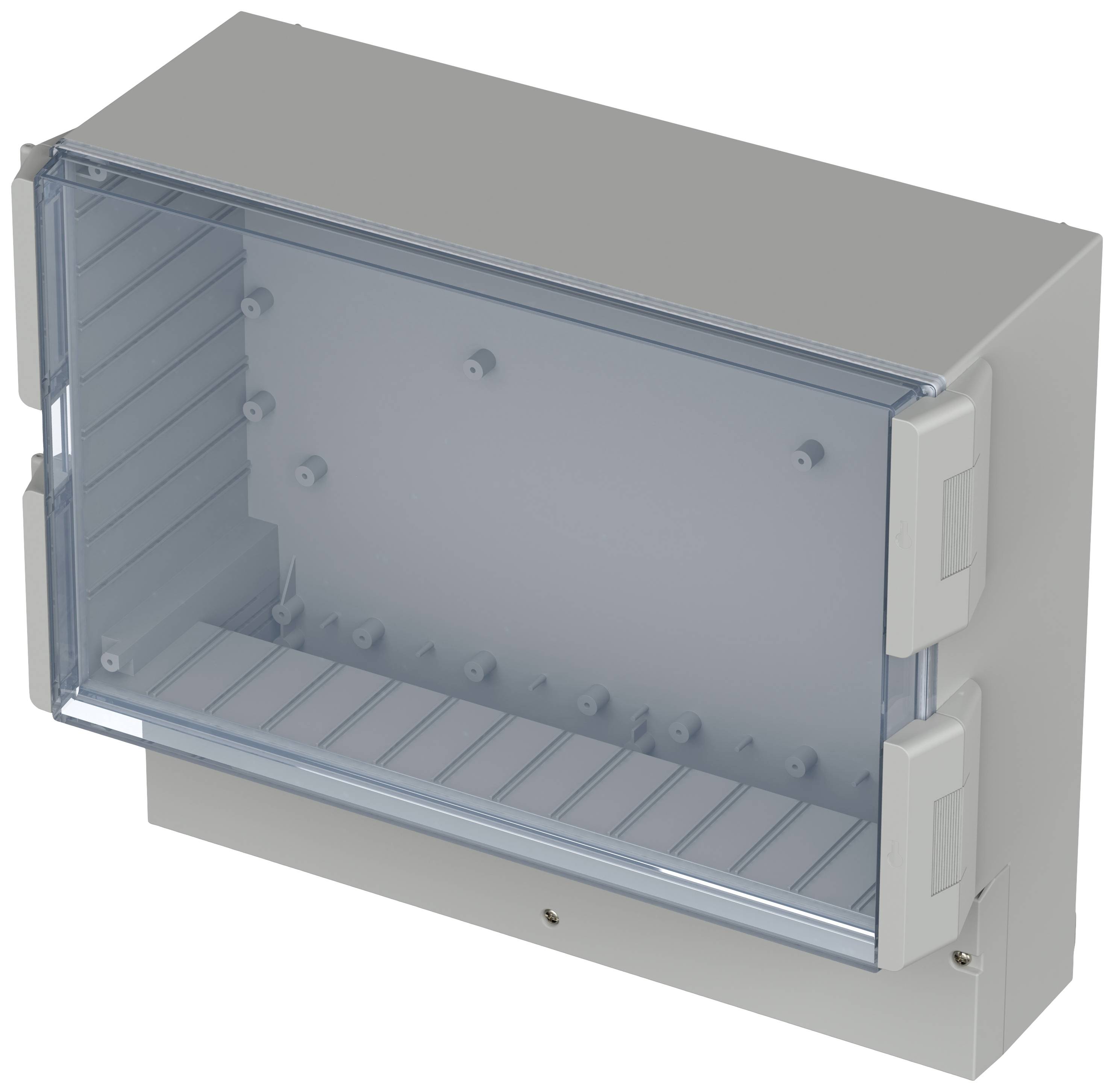 Bopla REGLOCARD RCP 4000 Wall-mount enclosure 363.4 x 318.6 x 150 Acrylonitrile butadiene styrene, Polycarbonate (PC) Light grey