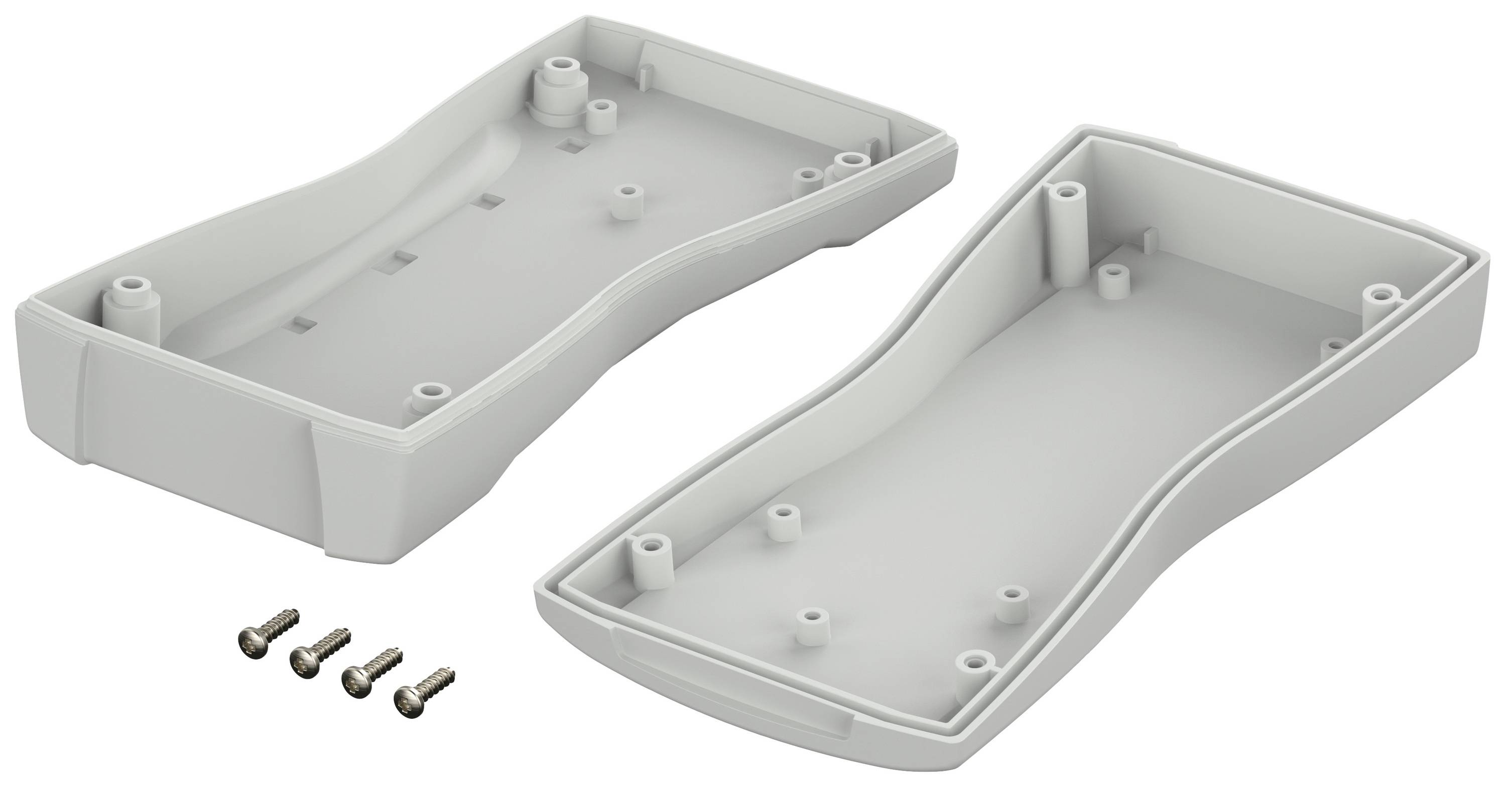 Bopla BOS STREAMLINE BS 600 F-7035 Hand-held casing 159.4 x 77.9 x 33.5 Acrylonitrile butadiene styrene Grey-white (RAL 7035)