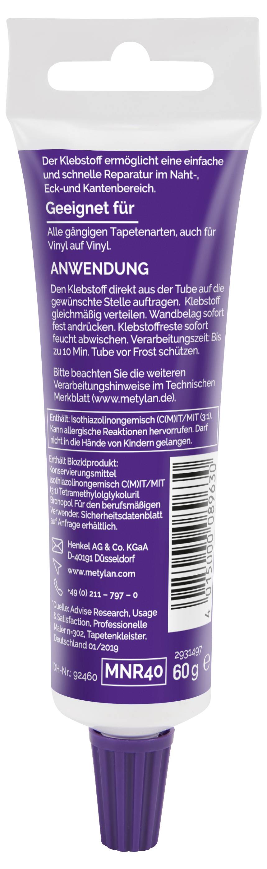 Metylan Dispersion adhesive MNR40 60 g