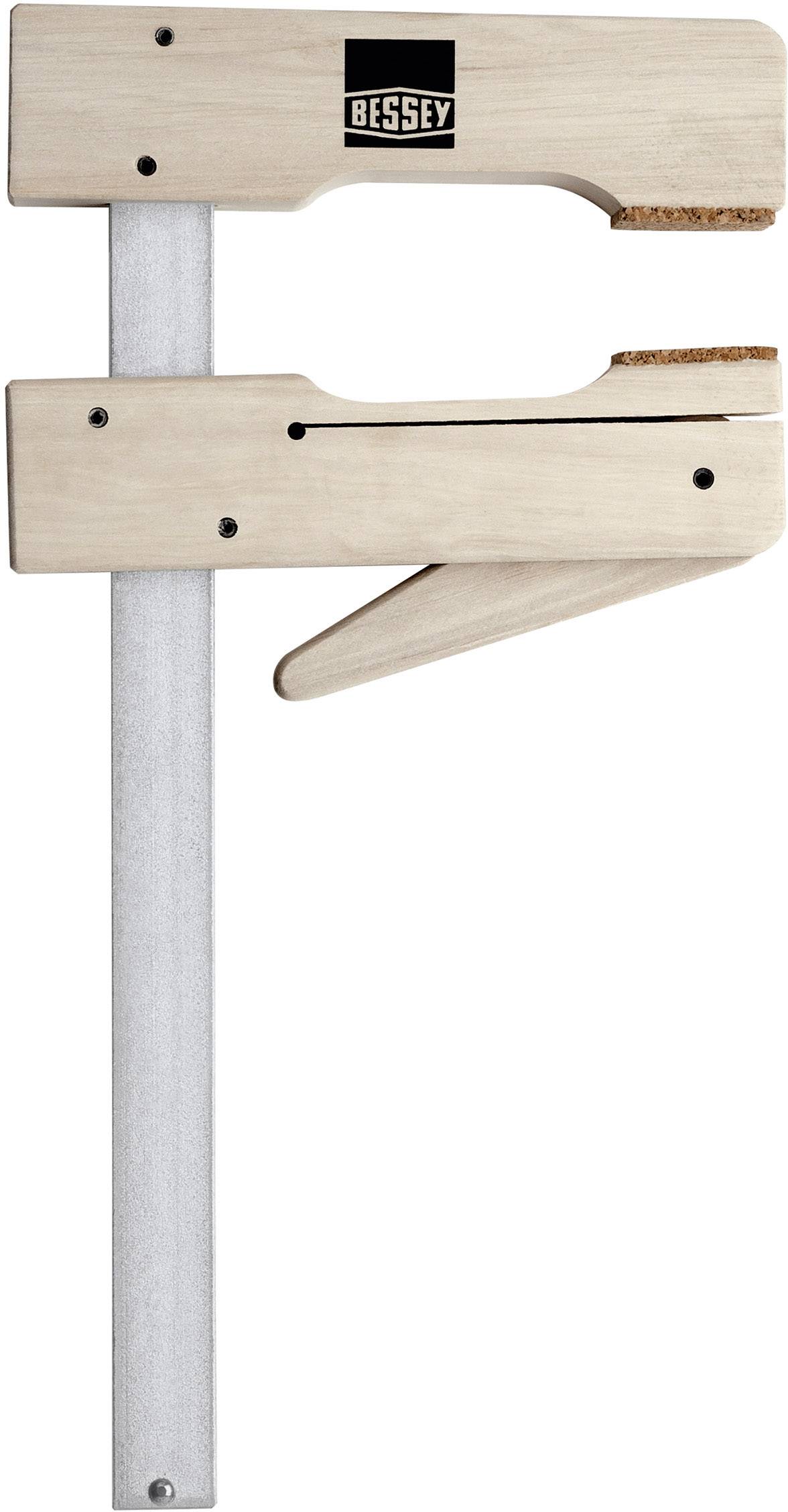 Wood terminal clamp Holz-Klemmy HVAC 200/110 Bessey HKL20 Span width (max.):200 mm Nosing length:110 mm