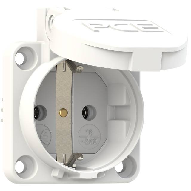 PCE 105-0ww Add-on socket IP44 White