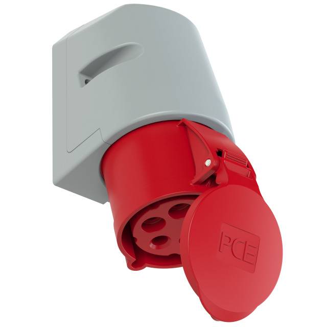 PCE 125-6tt CEE wall socket 32 A 5-pin 400 V 1 pc(s)