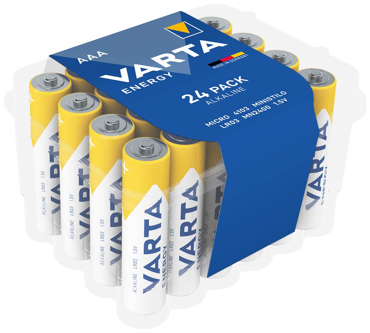 Varta Energy AAA CVP 24 AAA battery Alkali-manganese 1.5 V 24 pc(s)