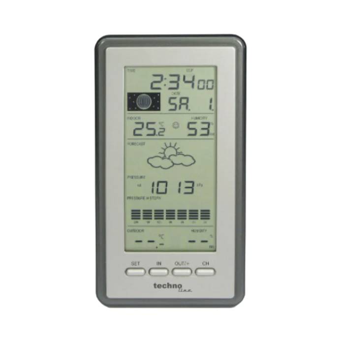 Techno Line WS 9040 Wireless digital weather station Max. number of sensors 3