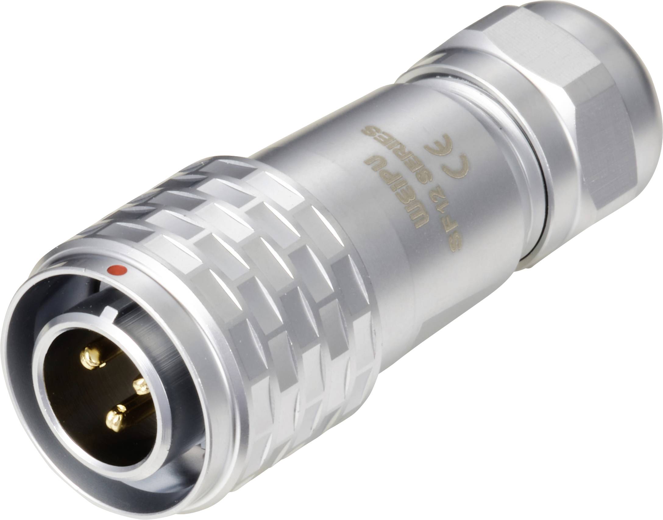 Weipu SF1210/P3 I Bullet connector Plug, straight Total number of pins: 3 Series (round connectors): SF12 1 pc(s)