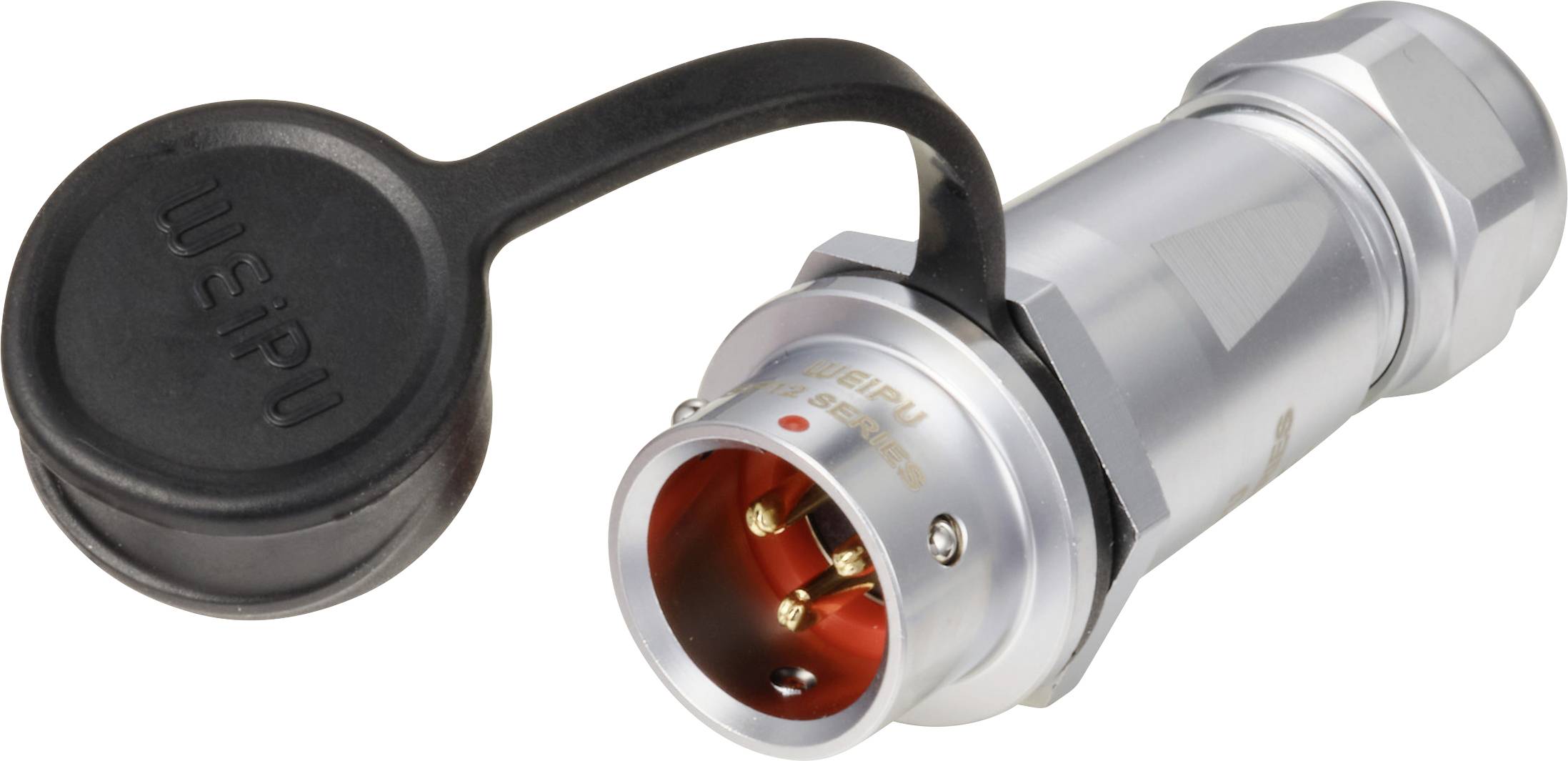 Weipu SF1211/P3 I Bullet connector Plug, straight Total number of pins: 3 Series (round connectors): SF12 1 pc(s)