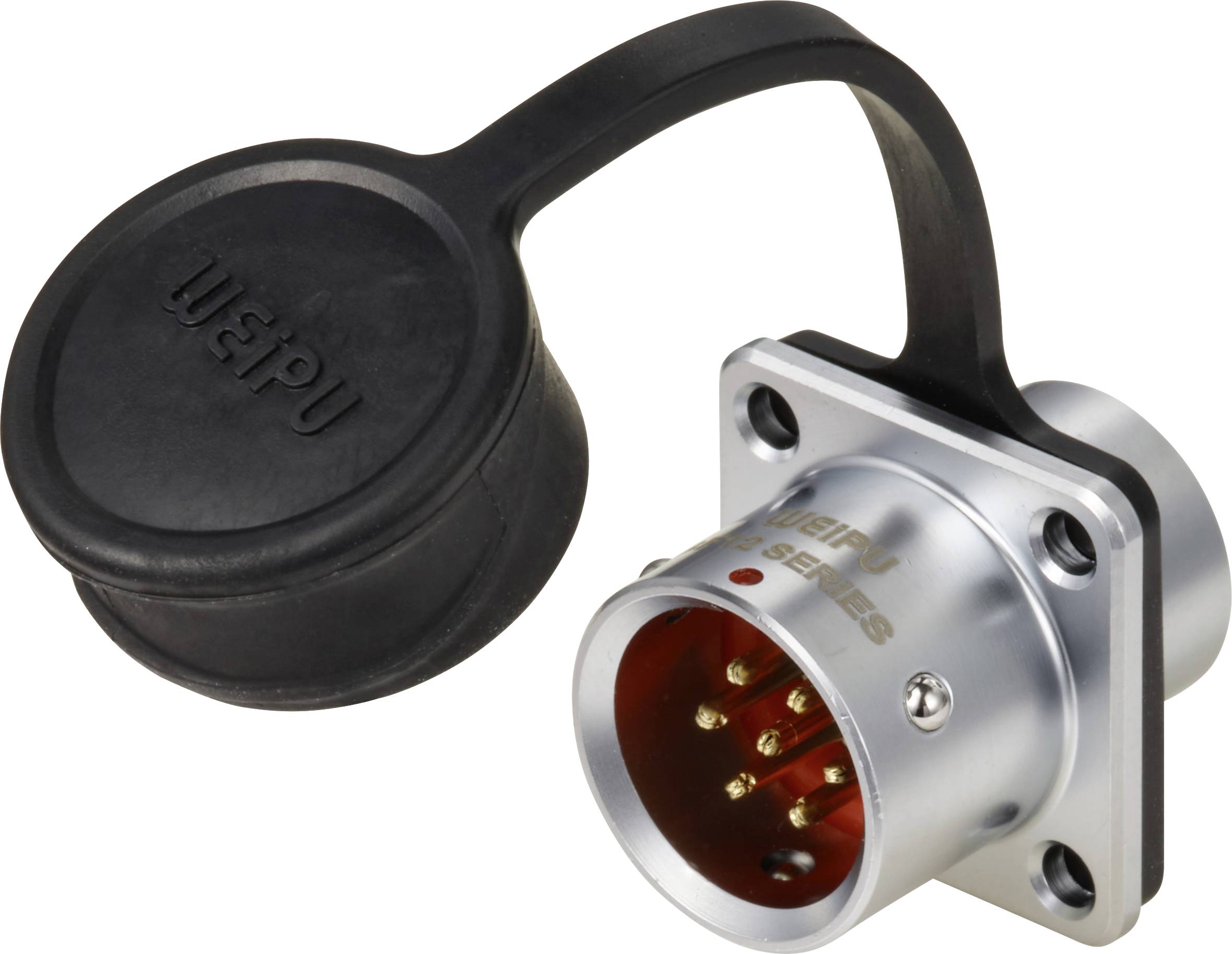 Weipu SF1213/P7 Bullet connector Plug, straight Total number of pins: 7 Series (round connectors): SF12 1 pc(s)