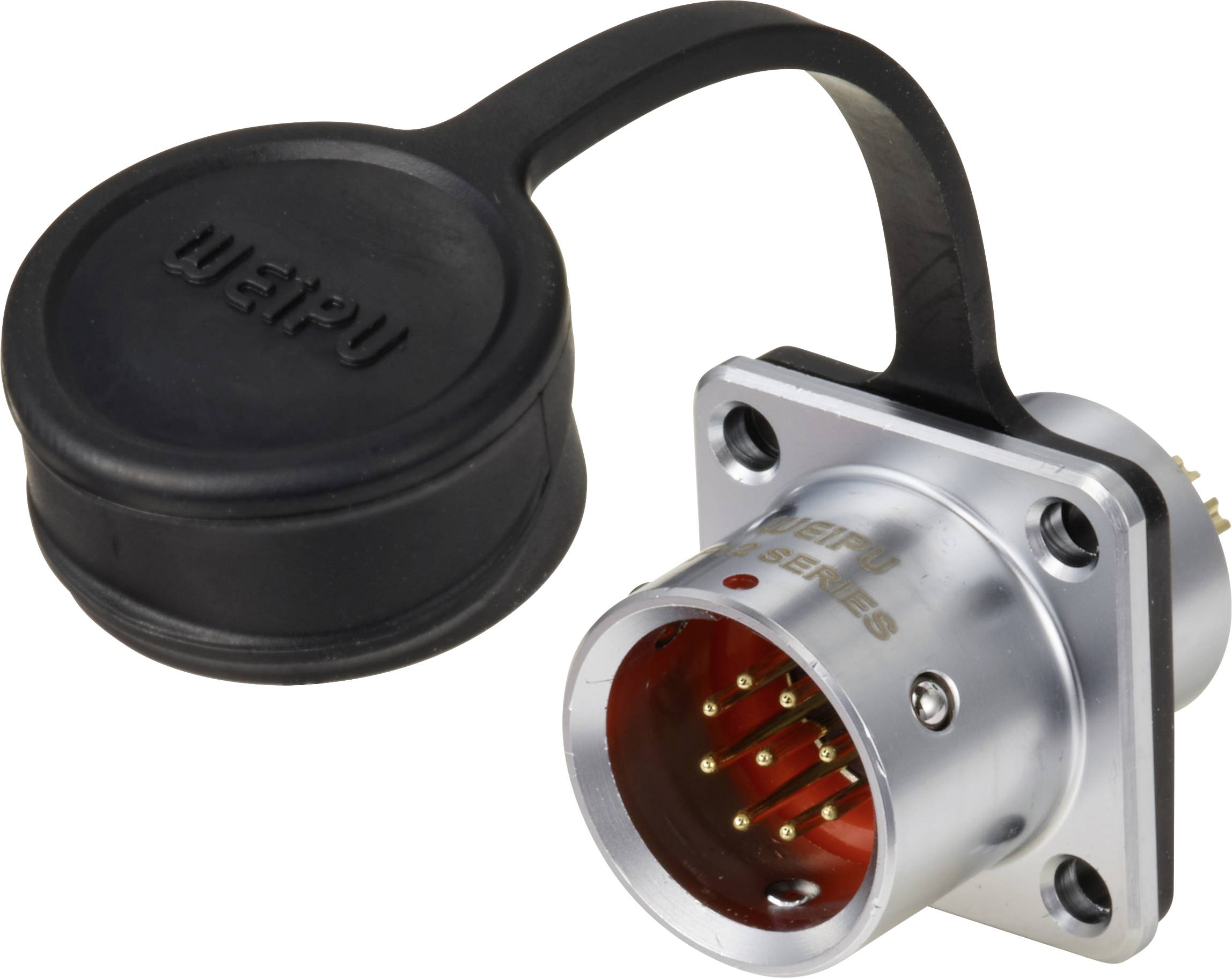 Weipu SF1213/P9 Bullet connector Plug, straight Total number of pins: 9 Series (round connectors): SF12 1 pc(s)