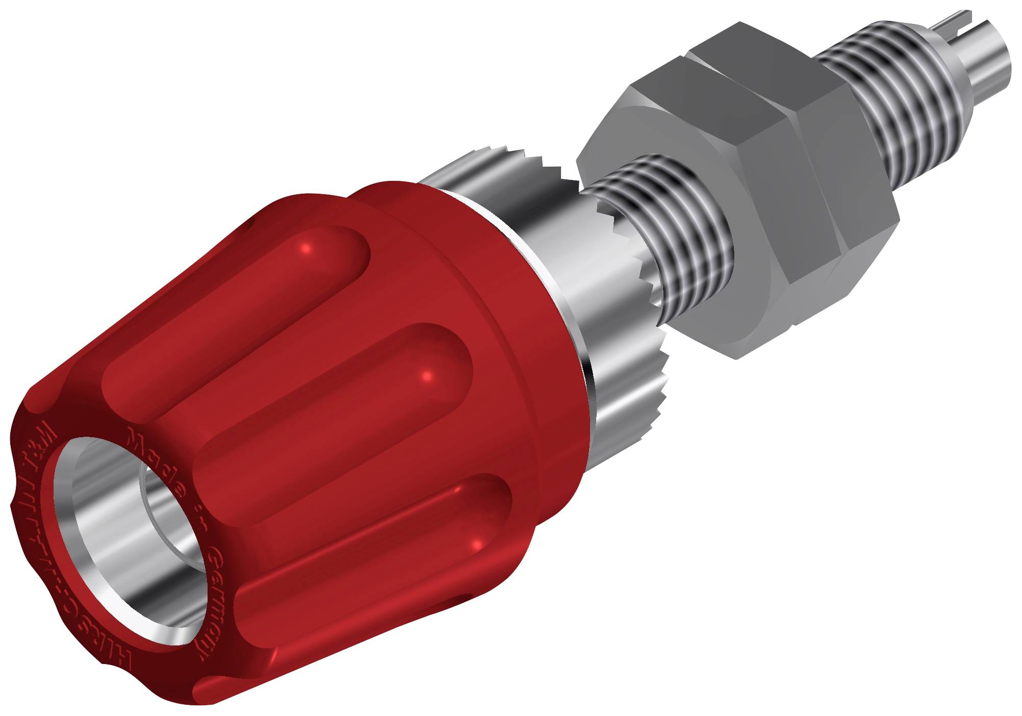 SKS Hirschmann PKN 10 B Pole terminal Red 63 A 1 pc(s)