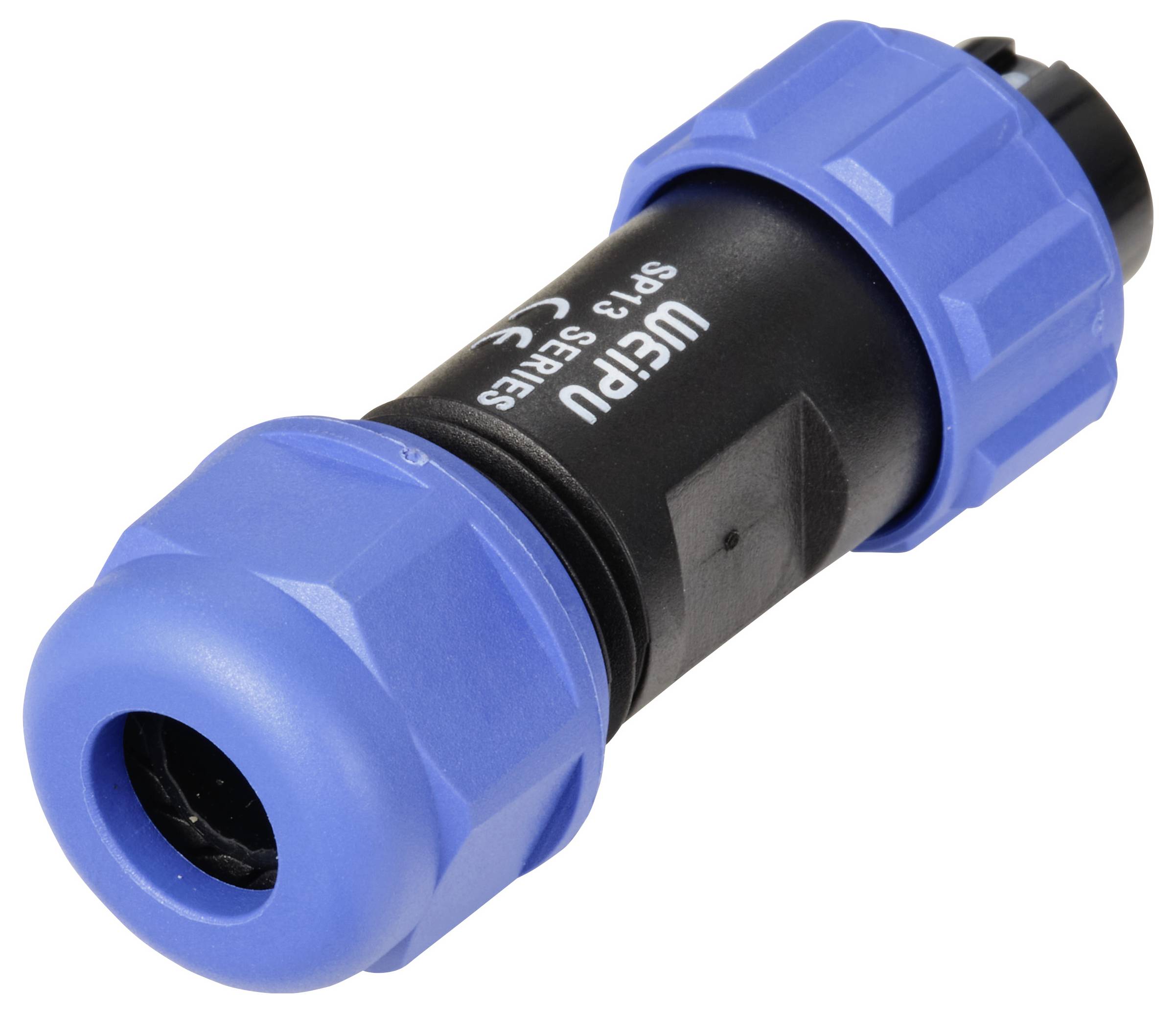 Weipu SP1310 / P 9 II Bullet connector Plug, straight Total number of pins: 9 Series (round connectors): SP13
