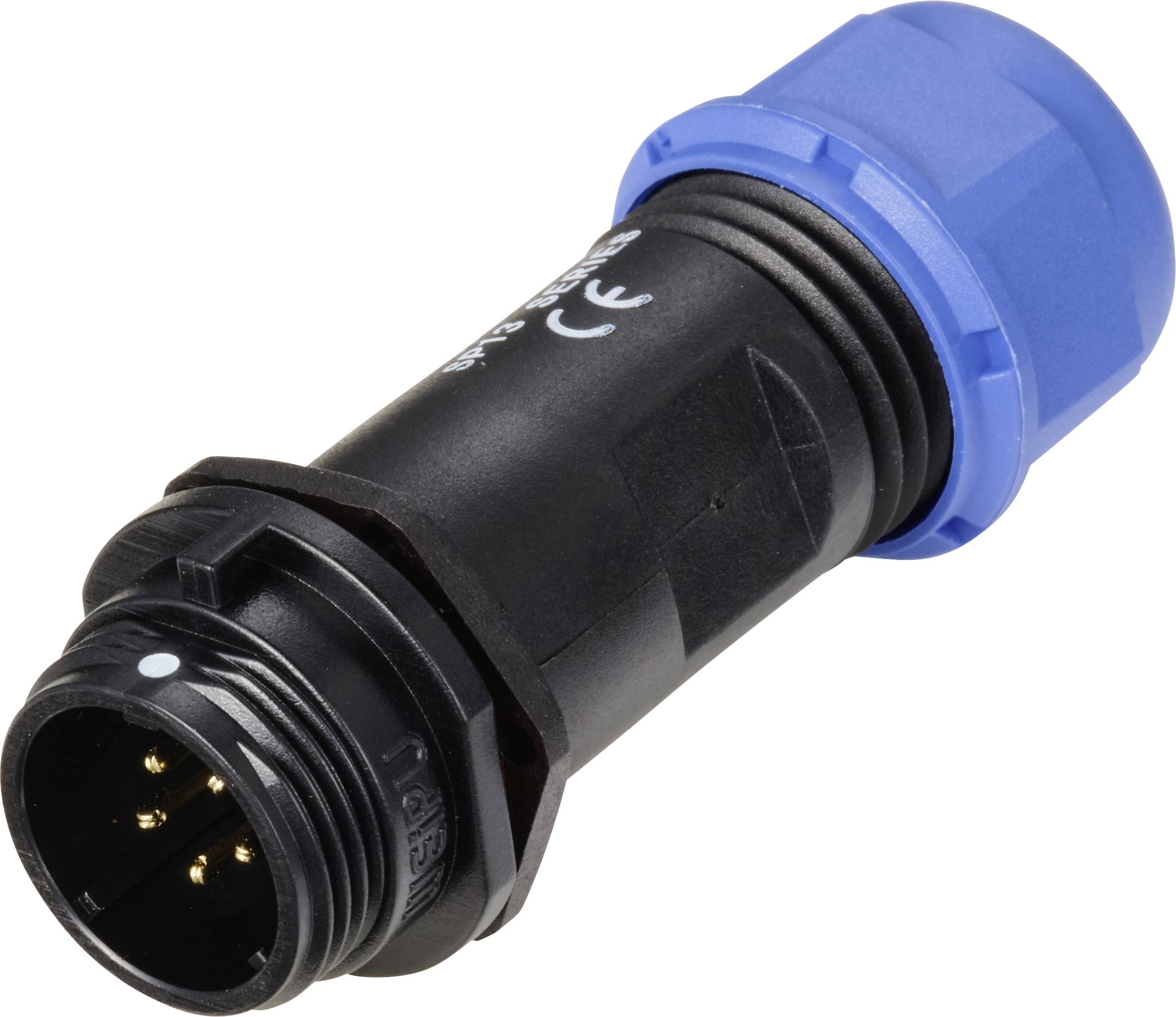 Weipu SP1311 / P 5 II Bullet connector Plug, straight Total number of pins: 5 Series (round connectors): SP13
