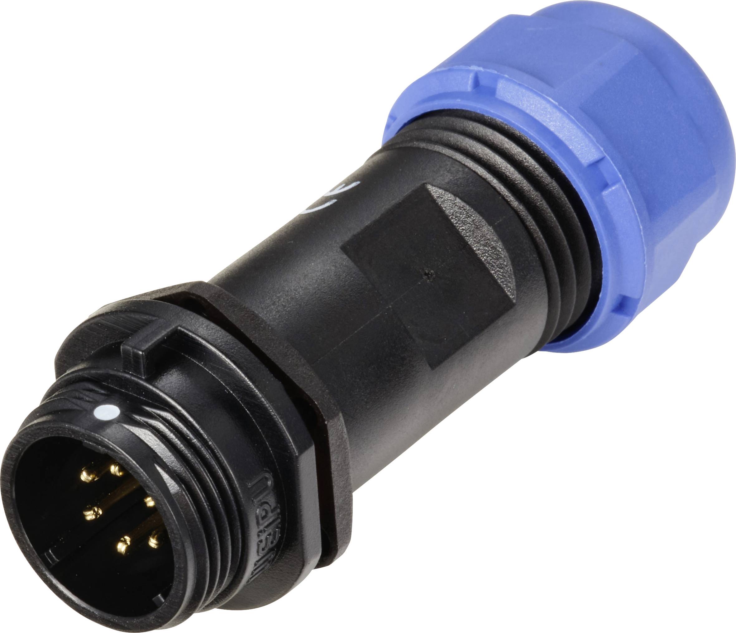 Weipu SP1311 / P 6 II Bullet connector Plug, straight Total number of pins: 6 Series (round connectors): SP13