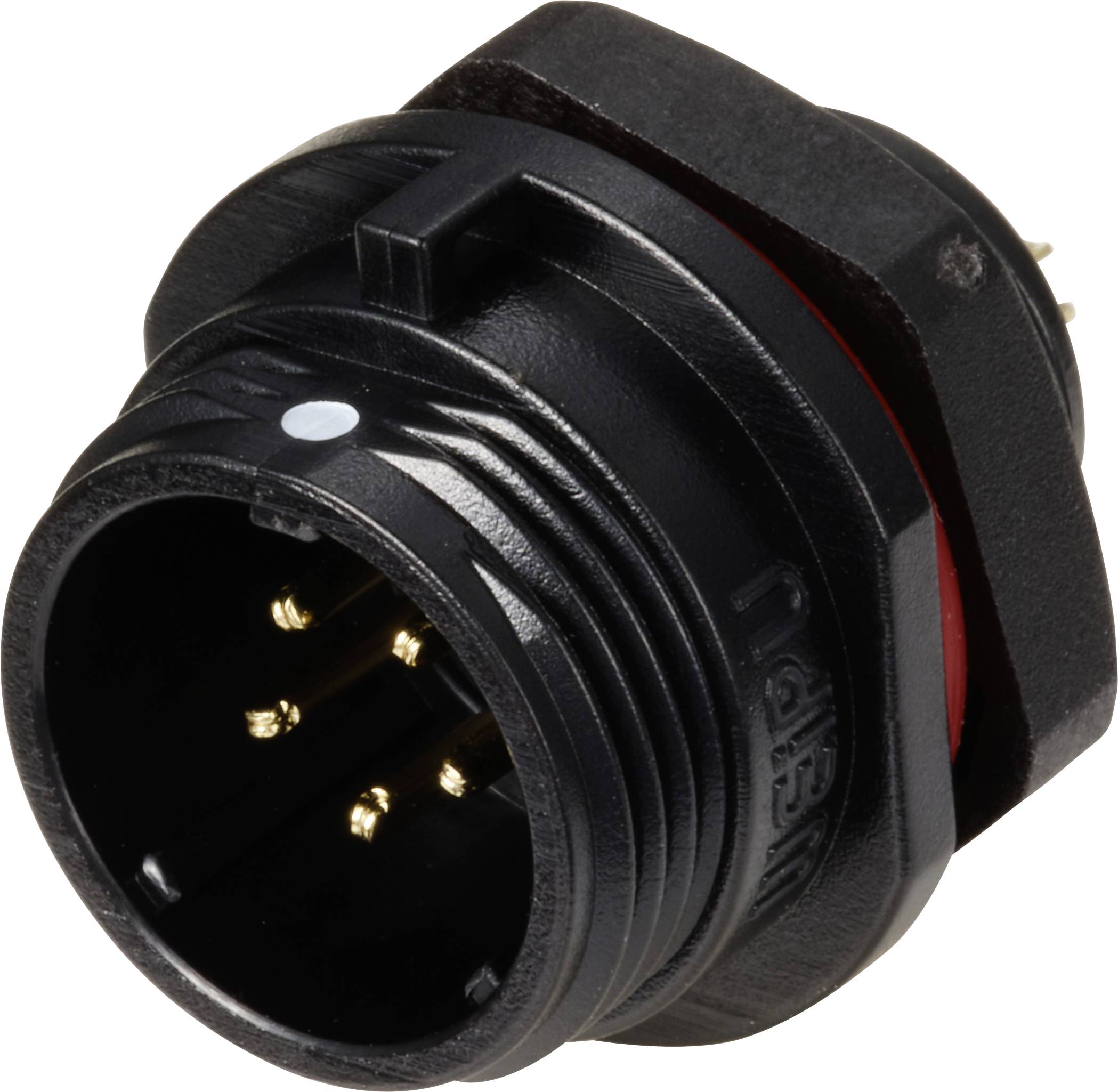 Weipu SP1312 / P 5 Bullet connector Plug, mount Total number of pins: 5 Series (round connectors): SP13