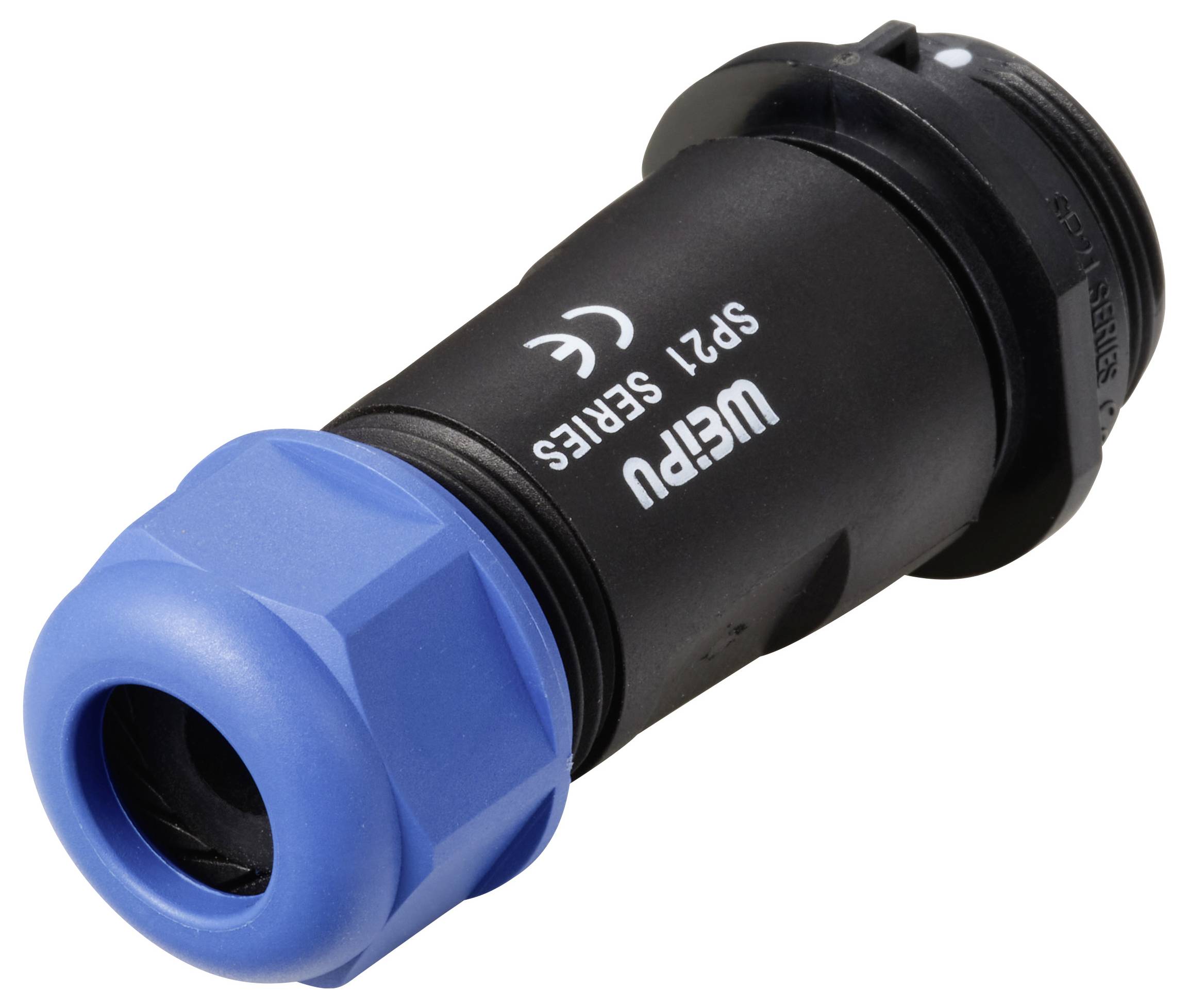 Weipu SP2111 / P 3 I Bullet connector Plug, straight Total number of pins: 3 Series (round connectors): SP21 1 pc(s)