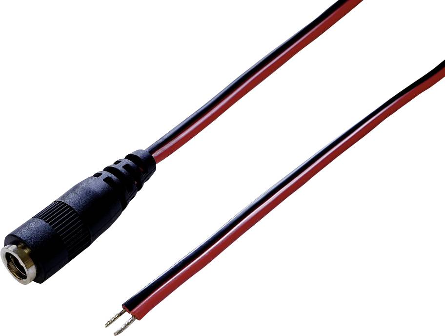 BKL Electronic 072064 Low power cable Low power socket - Open cable ends 5.5 mm 2.5 mm 2.5 mm 2.00 m 1 pc(s)