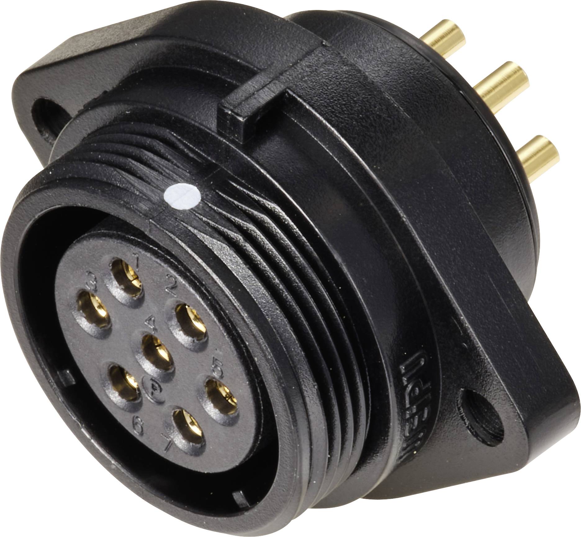 Weipu SP2113 / S 7 Bullet connector Socket, built-in Total number of pins: 7 Series (round connectors): SP21 1 pc(s)