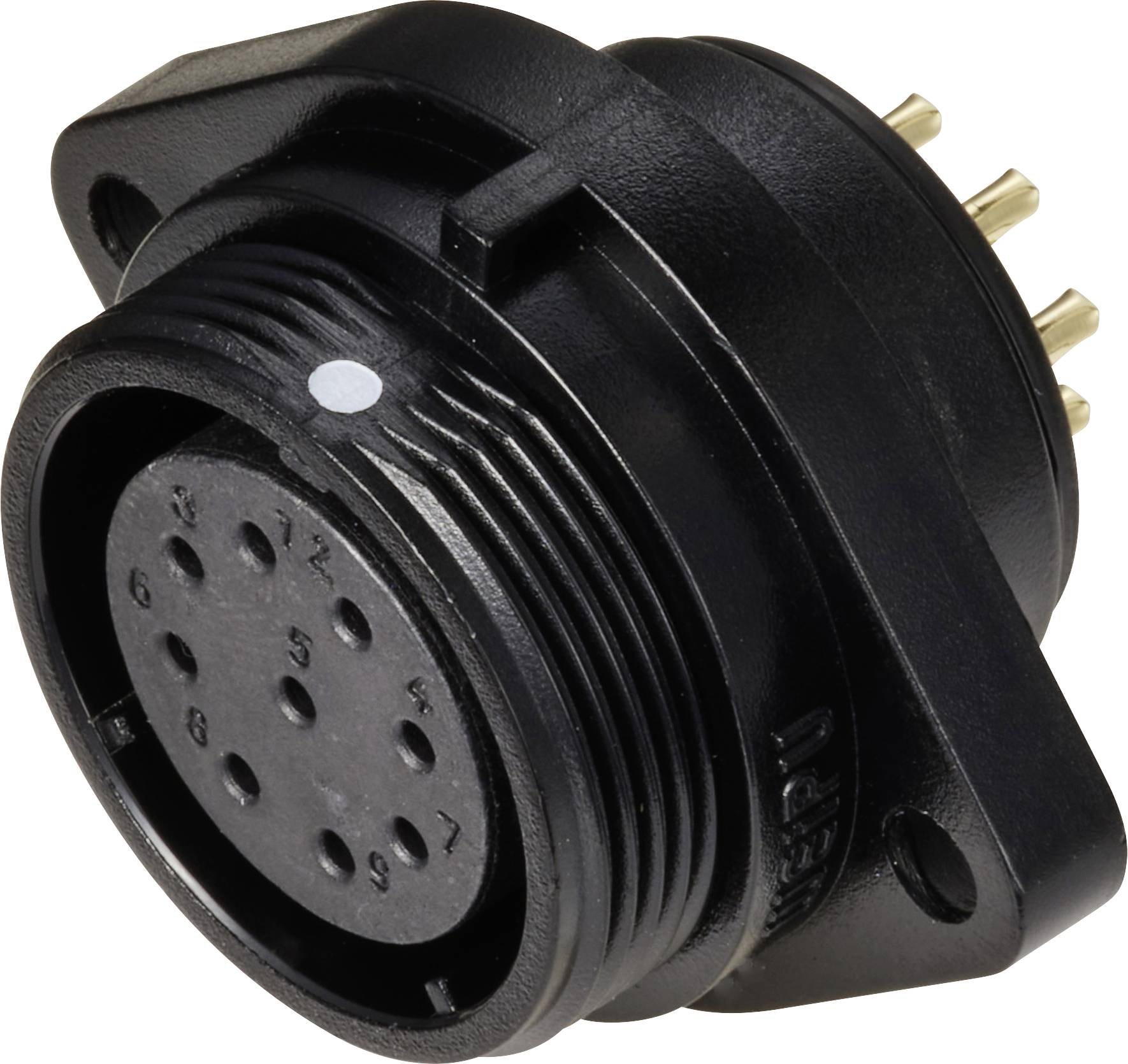 Weipu SP2113 / S 9 Bullet connector Socket, built-in Total number of pins: 9 Series (round connectors): SP21 1 pc(s)