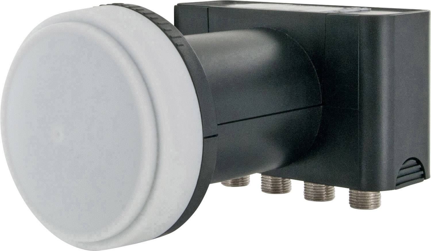 Schwaiger LNB4 Quad LNB No. of participants: 4 LNB feed size: 40 mm with switch Light grey, White