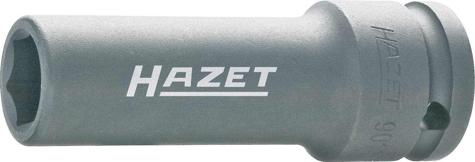 Hazet socket wrench, grey in colour, with a hexagonal opening, robust design.