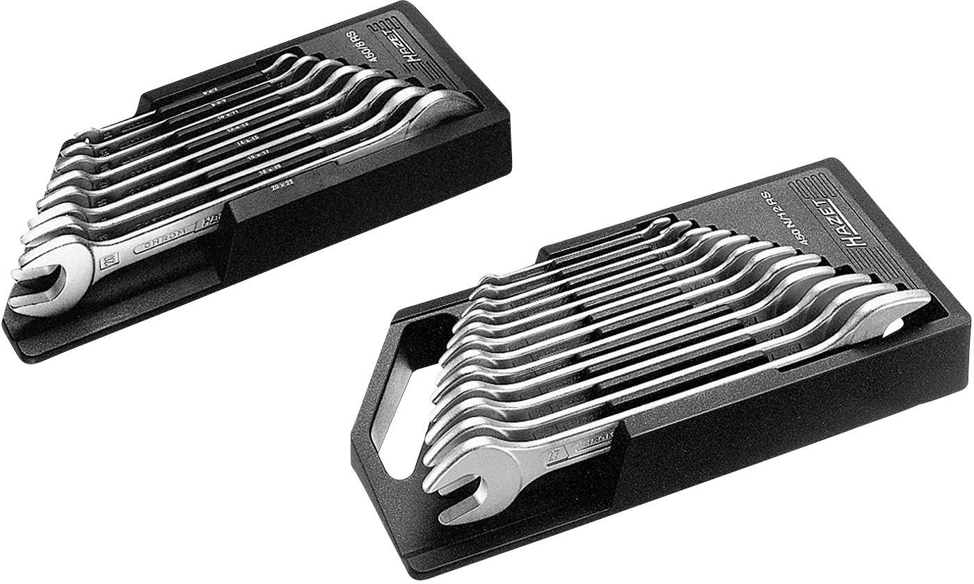 Hazet 450N/12NRS Double-ended open ring spanner set 12-piece Spanner size (metric) 6 - 32 mm