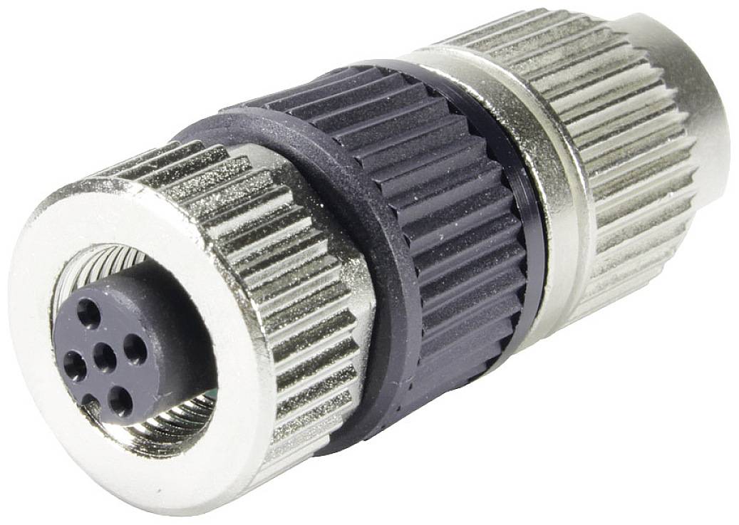 HARTING 21032122400 Sensor/actuator connector M12 Socket, straight No. of pins (RJ): 3 1 pc(s)