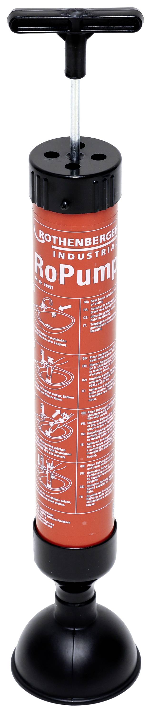 Rothenberger Industrial Drain Cleaner Pump